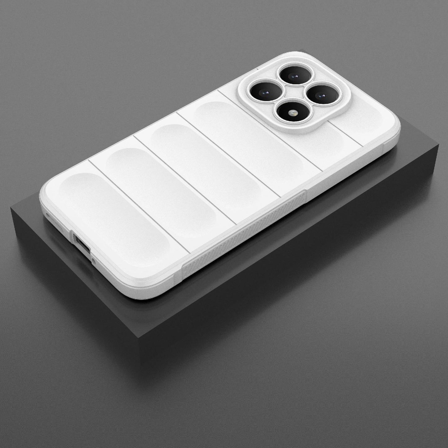 Xiaomi 15T 5G Magic Shield TPU + Flannel Protective Phone Case Cover, Shockproof Scratch Resistant