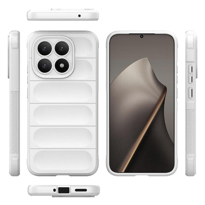 Xiaomi 15T 5G Magic Shield TPU + Flannel Protective Phone Case Cover, Shockproof Scratch Resistant