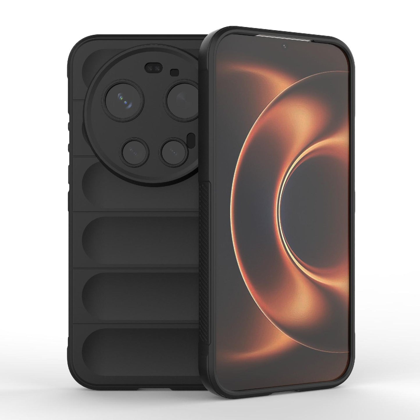 Xiaomi 17 Ultra Magic Shield TPU + Flannel Protective Phone Case Cover, Shockproof Scratch Resistant