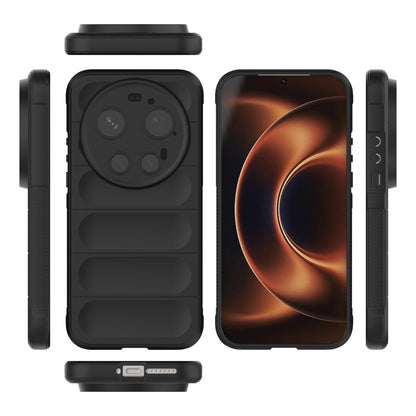 Xiaomi 17 Ultra Magic Shield TPU + Flannel Protective Phone Case Cover, Shockproof Scratch Resistant