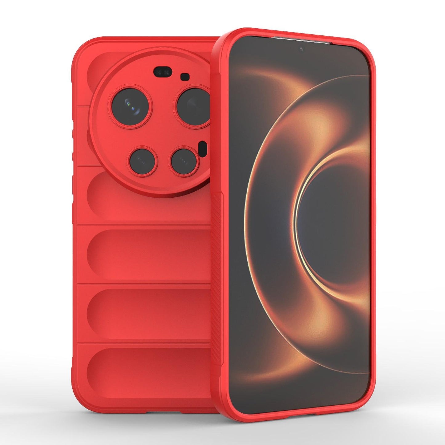 Xiaomi 17 Ultra Magic Shield TPU + Flannel Protective Phone Case Cover, Shockproof Scratch Resistant