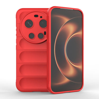 Xiaomi 17 Ultra Magic Shield TPU + Flannel Protective Phone Case Cover, Shockproof Scratch Resistant