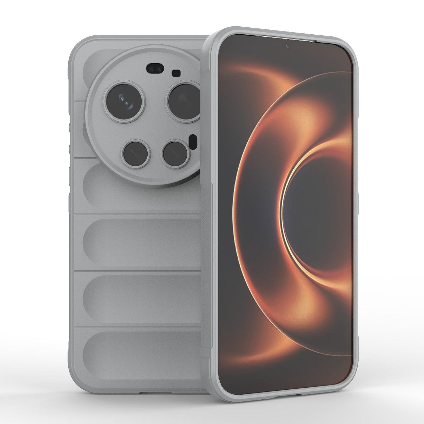 Xiaomi 17 Ultra Magic Shield TPU + Flannel Protective Phone Case Cover, Shockproof Scratch Resistant