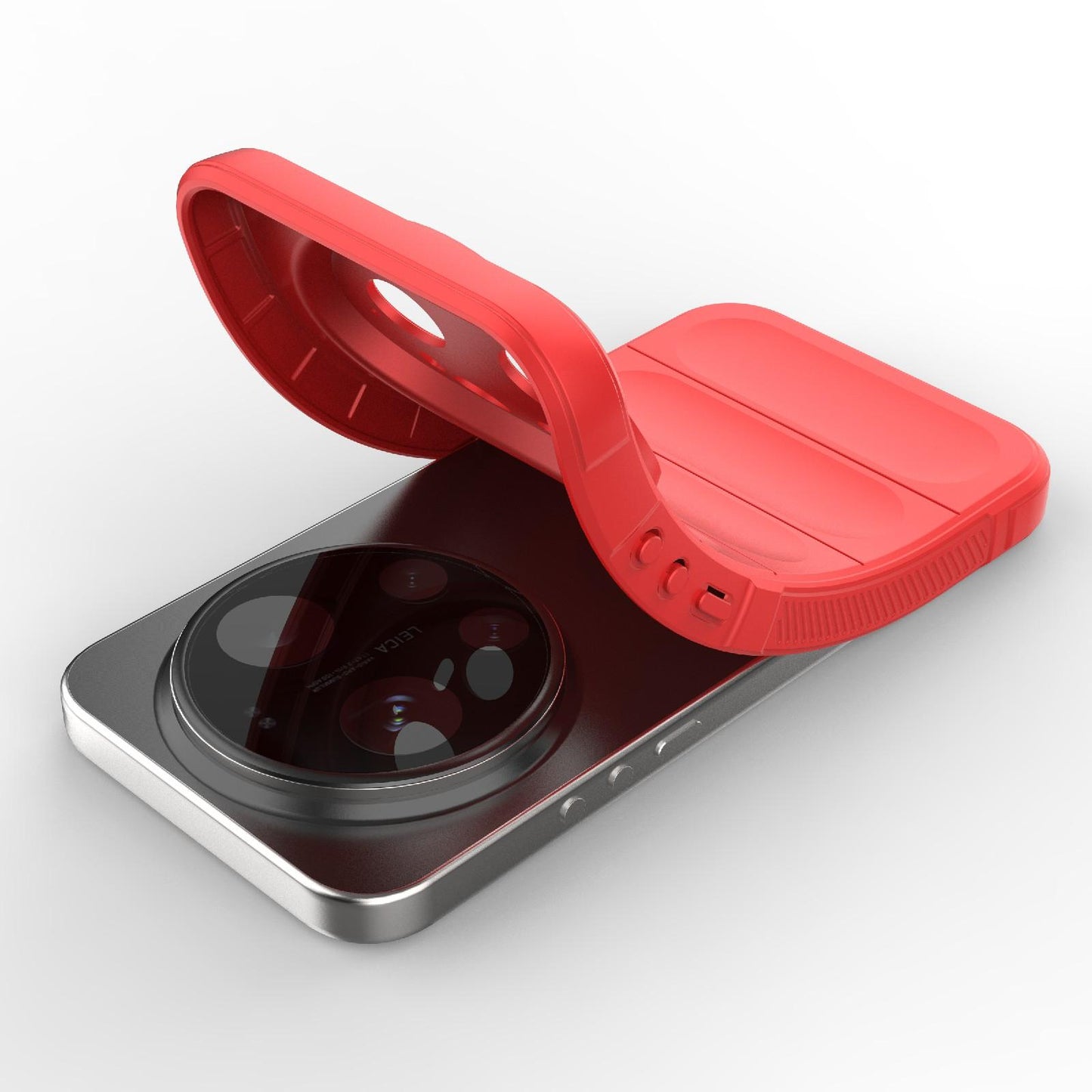 Xiaomi 17 Ultra Magic Shield TPU + Flannel Protective Phone Case Cover, Shockproof Scratch Resistant