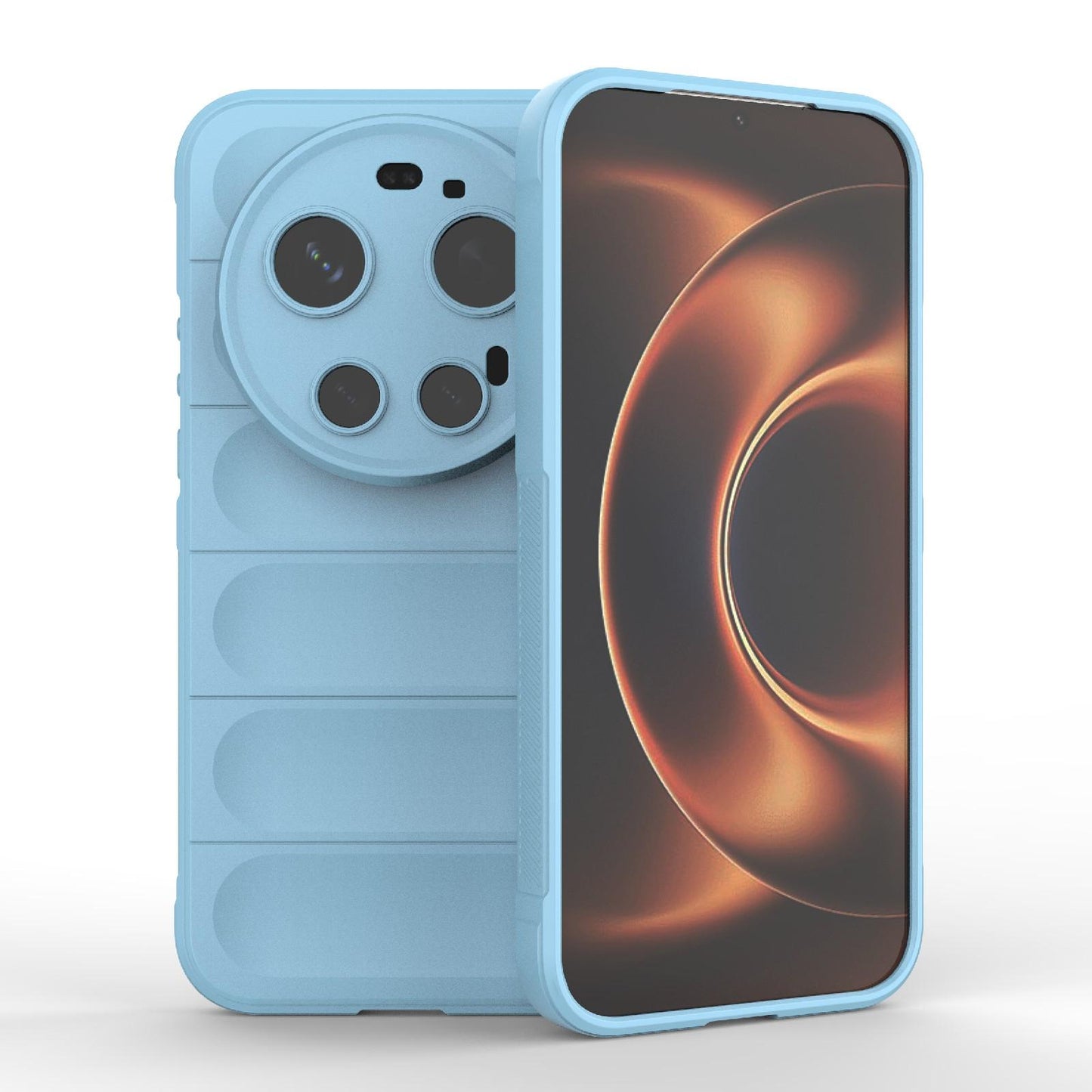 Xiaomi 17 Ultra Magic Shield TPU + Flannel Protective Phone Case Cover, Shockproof Scratch Resistant