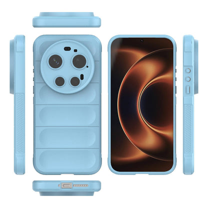 Xiaomi 17 Ultra Magic Shield TPU + Flannel Protective Phone Case Cover, Shockproof Scratch Resistant