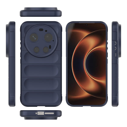 Xiaomi 17 Ultra Magic Shield TPU + Flannel Protective Phone Case Cover, Shockproof Scratch Resistant