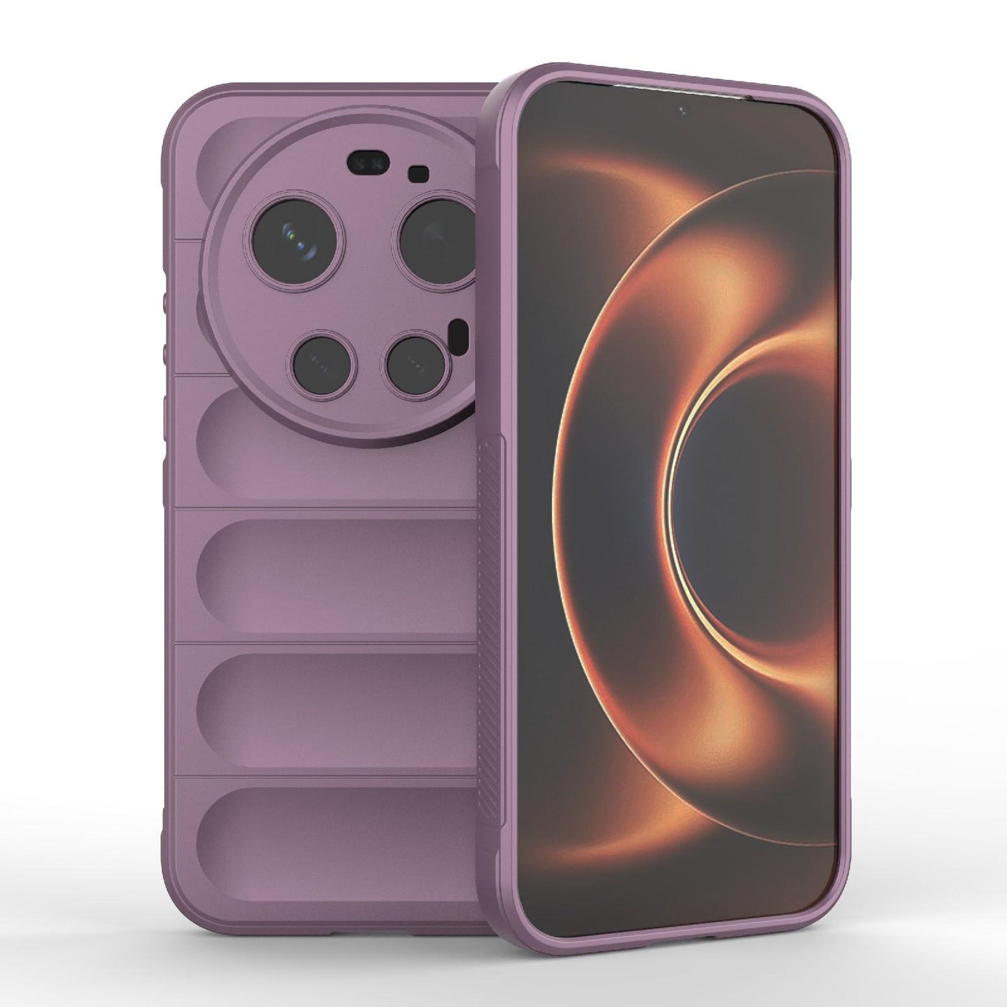 Xiaomi 17 Ultra Magic Shield TPU + Flannel Protective Phone Case Cover, Shockproof Scratch Resistant
