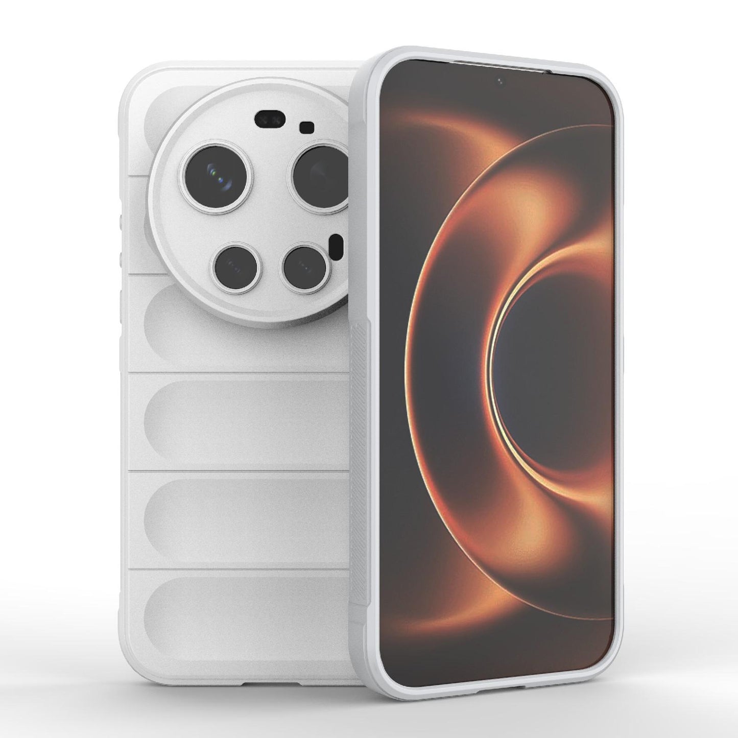 Xiaomi 17 Ultra Magic Shield TPU + Flannel Protective Phone Case Cover, Shockproof Scratch Resistant