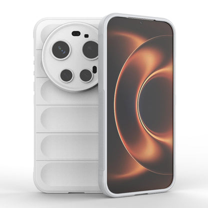 Xiaomi 17 Ultra Magic Shield TPU + Flannel Protective Phone Case Cover, Shockproof Scratch Resistant