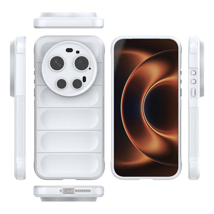 Xiaomi 17 Ultra Magic Shield TPU + Flannel Protective Phone Case Cover, Shockproof Scratch Resistant
