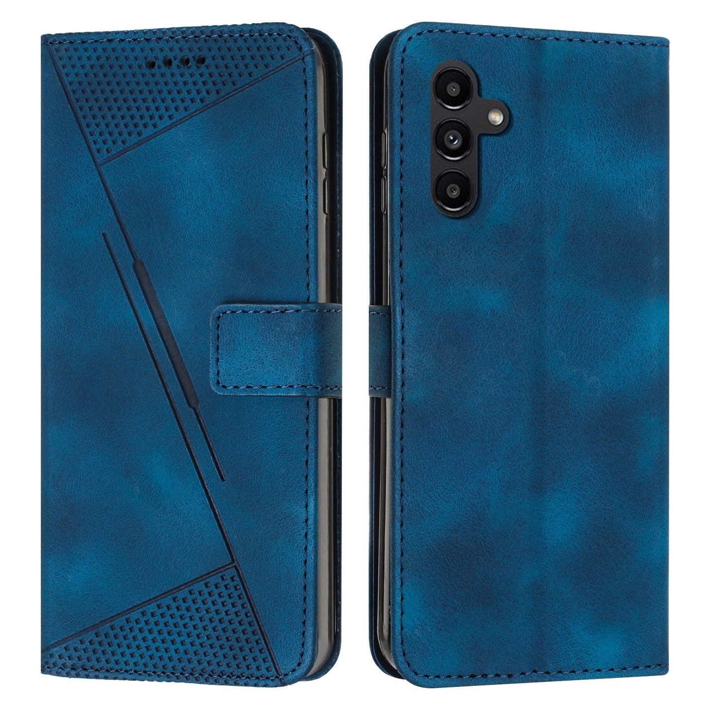 Samsung Galaxy S25+ Dream Triangle Leather Wallet Phone Case with Lanyard, Card Slot, Cash Compartment, Foldable Kickstand, Shockproof PU TPU Protective Cover