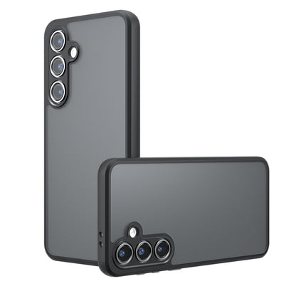 Samsung Galaxy S25+ 5G Armor Precise Hole PC Hybrid TPU Phone Case with Full Protection Shockproof Cover