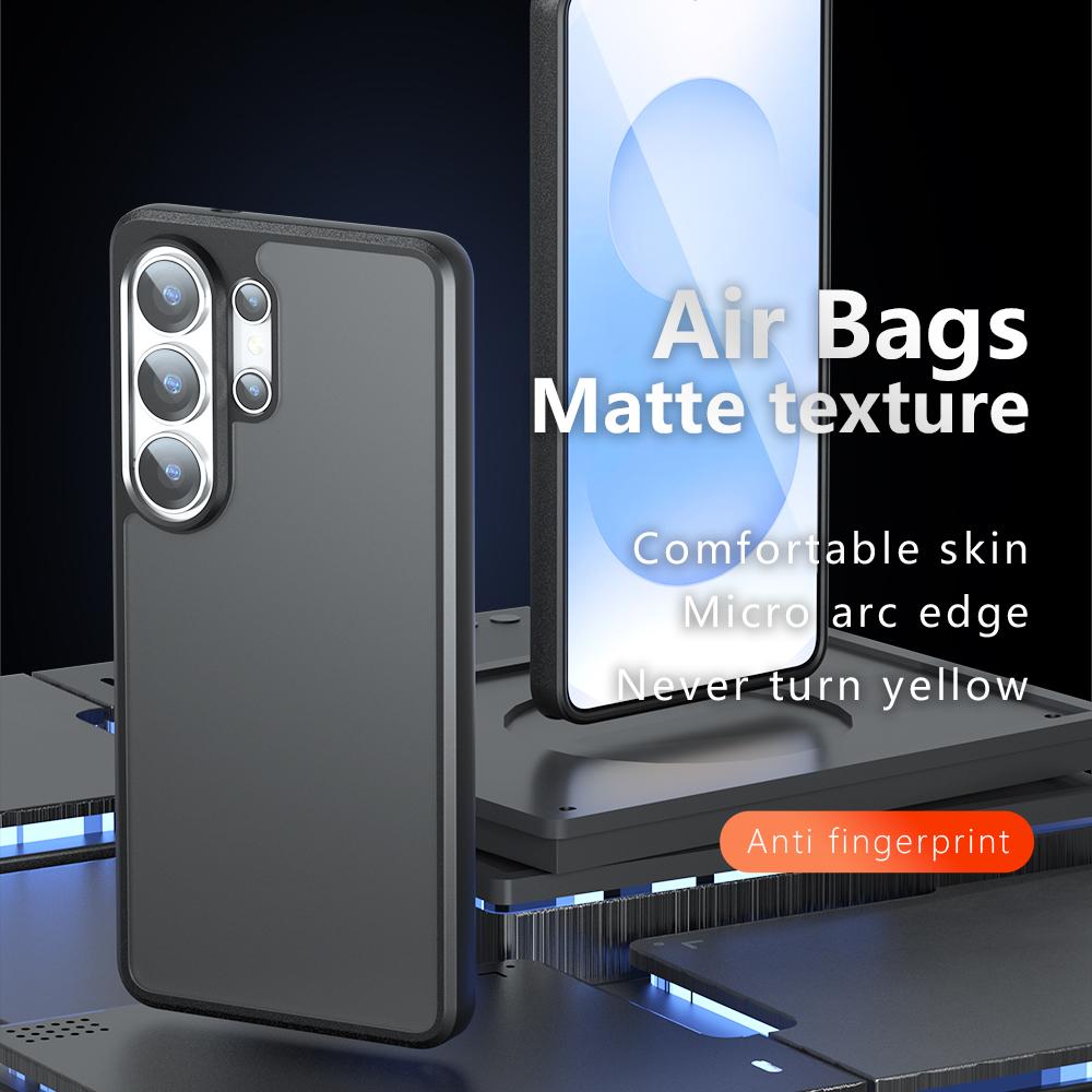 Samsung Galaxy S26 Ultra 5G Armor Precise Hole PC Hybrid TPU Phone Case with Full Protection Shockproof Cover