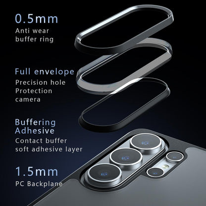 Samsung Galaxy S26 Ultra 5G Armor Precise Hole PC Hybrid TPU Phone Case with Full Protection Shockproof Cover