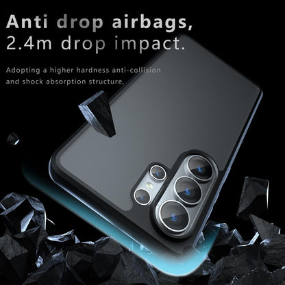 Samsung Galaxy S26 Ultra 5G Armor Precise Hole PC Hybrid TPU Phone Case with Full Protection Shockproof Cover