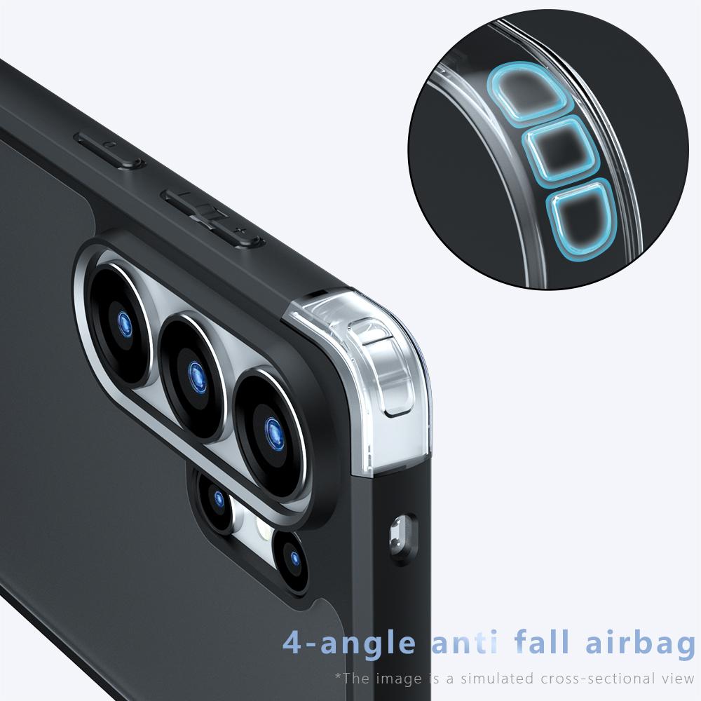 Samsung Galaxy S26 Ultra 5G Armor Precise Hole PC Hybrid TPU Phone Case with Full Protection Shockproof Cover