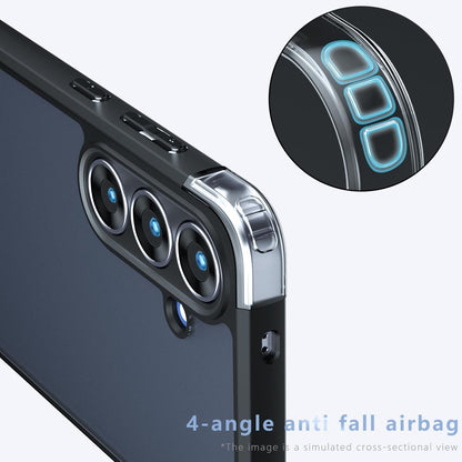 Samsung Galaxy S26 5G Armor Precise Hole PC Hybrid TPU Phone Case with Full Protection Shockproof Cover