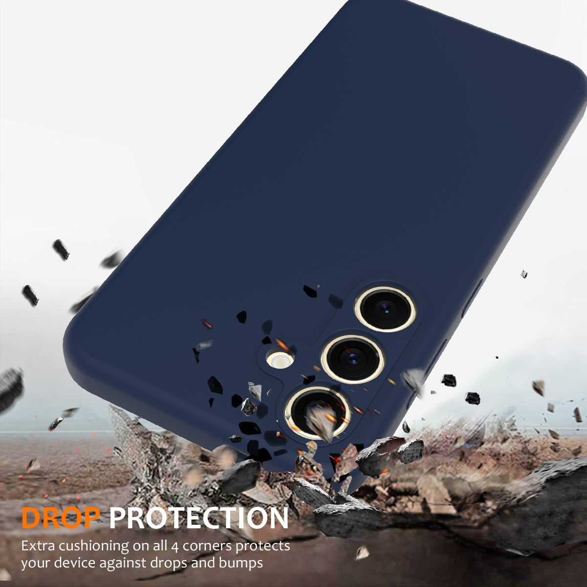 Samsung Galaxy S24+ 5G Shockproof Silicone MagSafe Phone Case with Microfibre Lining Magnetic Cover