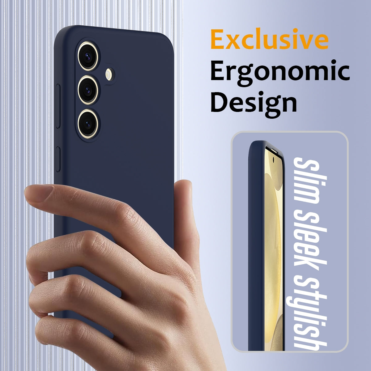 Samsung Galaxy S24+ 5G Shockproof Silicone MagSafe Phone Case with Microfibre Lining Magnetic Cover