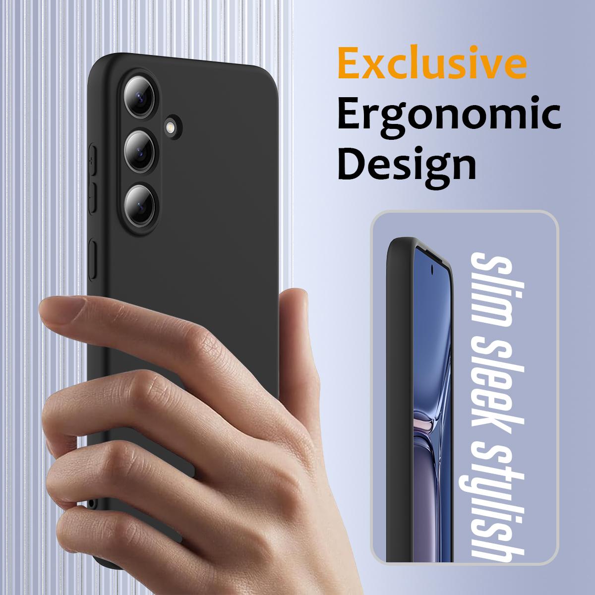 Samsung Galaxy S25+ 5G Shockproof Silicone MagSafe Phone Case with Microfibre Lining Magnetic Cover