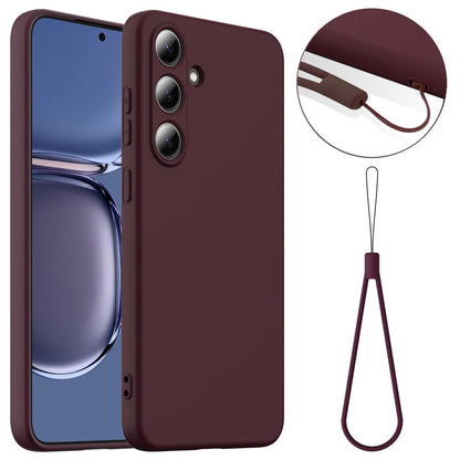 Samsung Galaxy S25 FE 5G Shockproof Silicone MagSafe Phone Case with Microfibre Lining Magnetic Cover