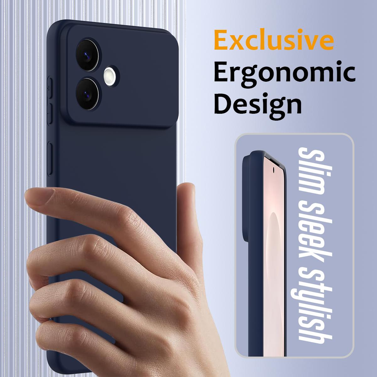 Samsung Galaxy S26 Edge 5G Shockproof Silicone MagSafe Phone Case with Microfibre Lining Magnetic Cover