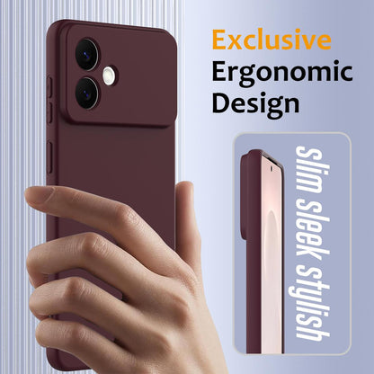 Samsung Galaxy S26 Edge 5G Shockproof Silicone MagSafe Phone Case with Microfibre Lining Magnetic Cover
