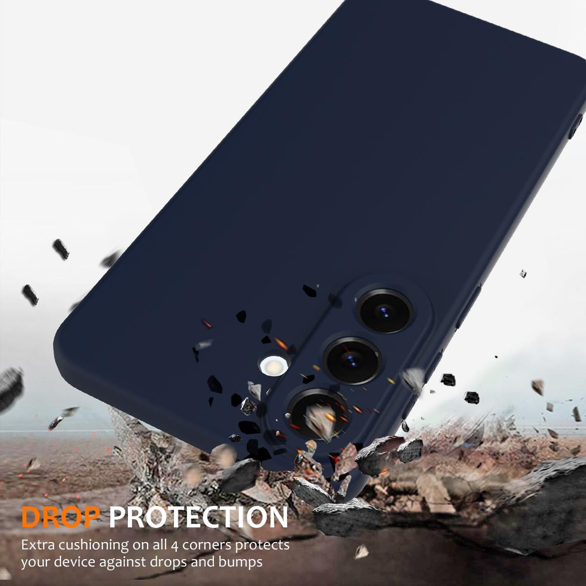 Samsung Galaxy S26+ 5G Shockproof Silicone MagSafe Phone Case with Microfibre Lining Magnetic Cover