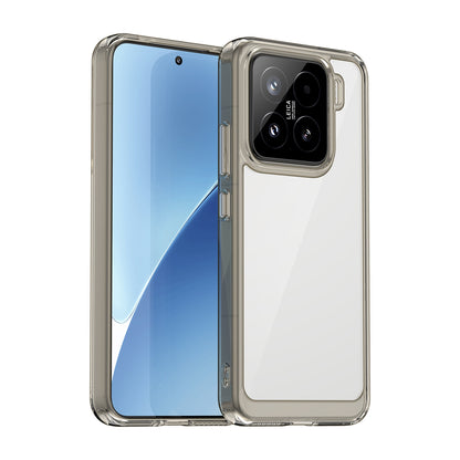 Xiaomi 15 Acrylic Hybrid TPU Protective Phone Case, Colourful Series Shockproof Cover