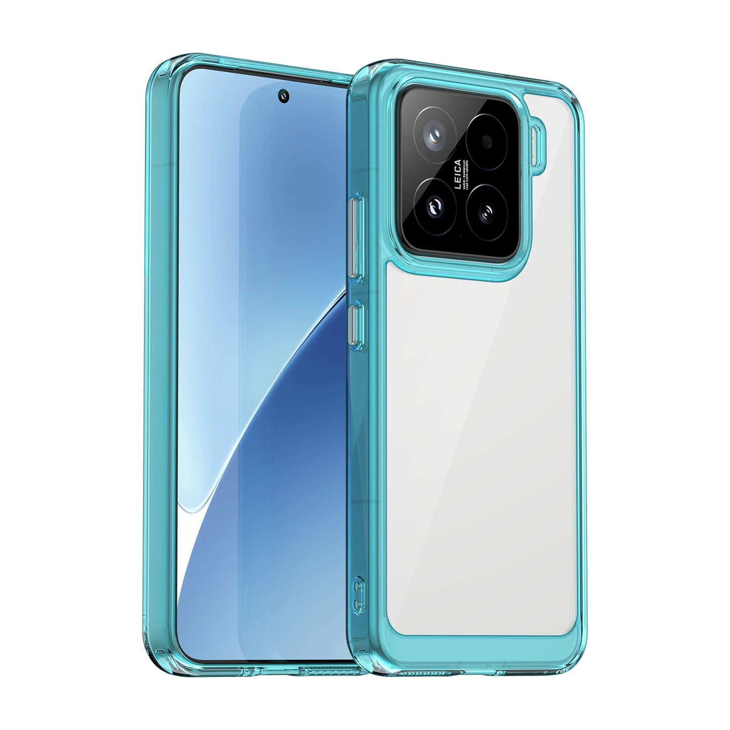 Xiaomi 15 Acrylic Hybrid TPU Protective Phone Case, Colourful Series Shockproof Cover