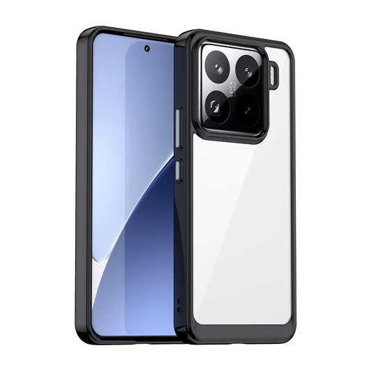 Xiaomi 15 Pro Acrylic Hybrid TPU Protective Phone Case, Colourful Series Shockproof Cover