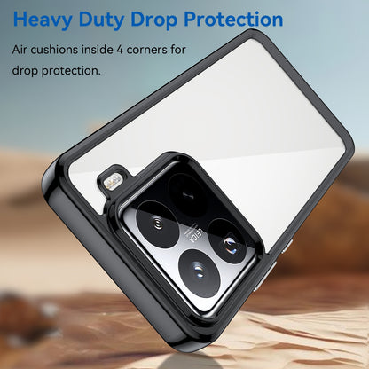 Xiaomi 15 Pro Acrylic Hybrid TPU Protective Phone Case, Colourful Series Shockproof Cover
