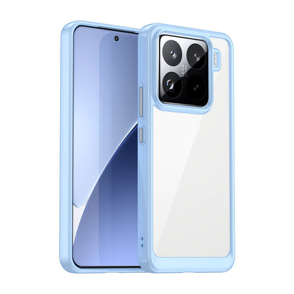 Xiaomi 15 Pro Acrylic Hybrid TPU Protective Phone Case, Colourful Series Shockproof Cover