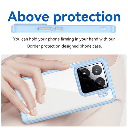 Xiaomi 15 Pro Acrylic Hybrid TPU Protective Phone Case, Colourful Series Shockproof Cover