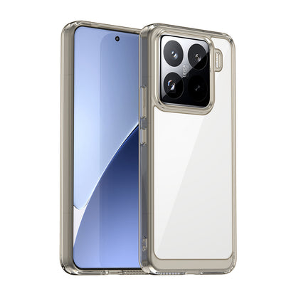 Xiaomi 15 Pro Acrylic Hybrid TPU Protective Phone Case, Colourful Series Shockproof Cover