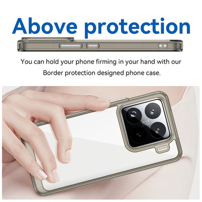 Xiaomi 15 Pro Acrylic Hybrid TPU Protective Phone Case, Colourful Series Shockproof Cover