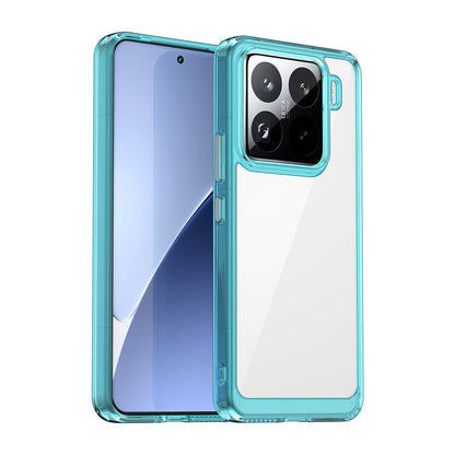 Xiaomi 15 Pro Acrylic Hybrid TPU Protective Phone Case, Colourful Series Shockproof Cover