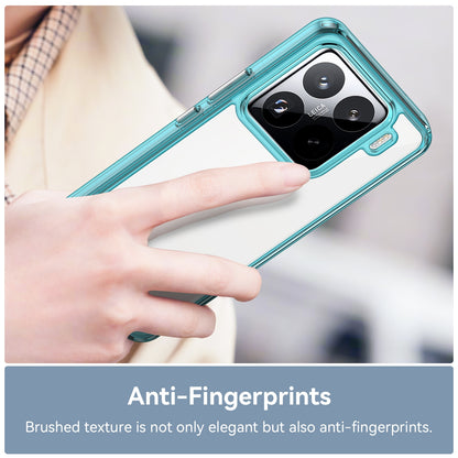 Xiaomi 15 Pro Acrylic Hybrid TPU Protective Phone Case, Colourful Series Shockproof Cover
