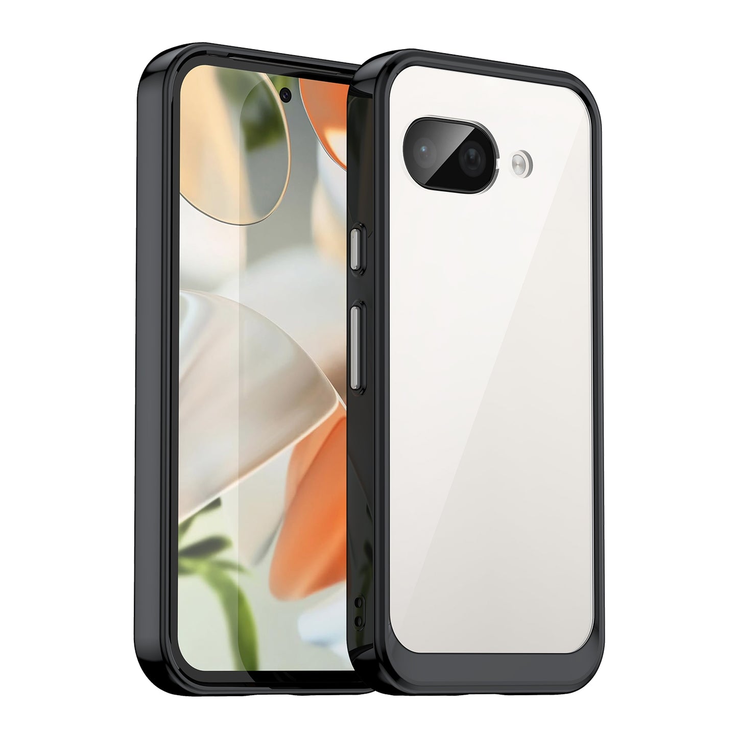 Google Pixel 9a Acrylic Hybrid TPU Protective Phone Case, Colourful Series Shockproof Cover