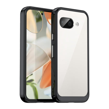Google Pixel 9a Acrylic Hybrid TPU Protective Phone Case, Colourful Series Shockproof Cover