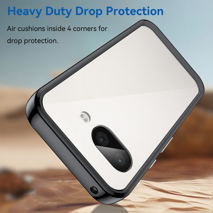 Google Pixel 9a Acrylic Hybrid TPU Protective Phone Case, Colourful Series Shockproof Cover