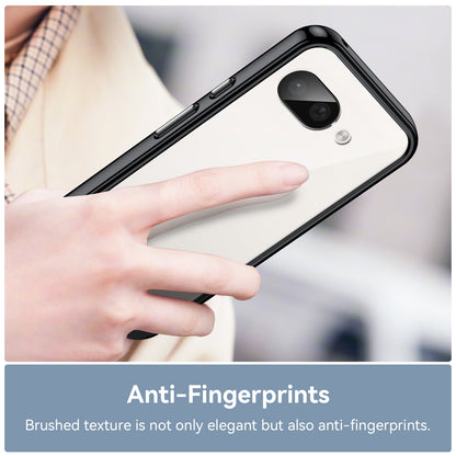 Google Pixel 9a Acrylic Hybrid TPU Protective Phone Case, Colourful Series Shockproof Cover