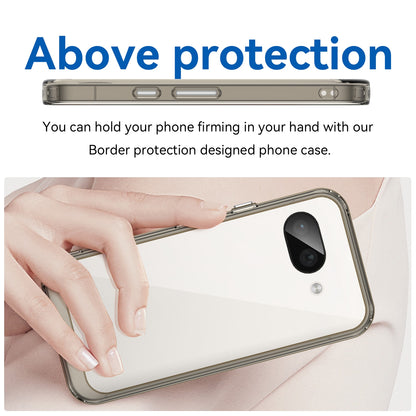 Google Pixel 9a Acrylic Hybrid TPU Protective Phone Case, Colourful Series Shockproof Cover