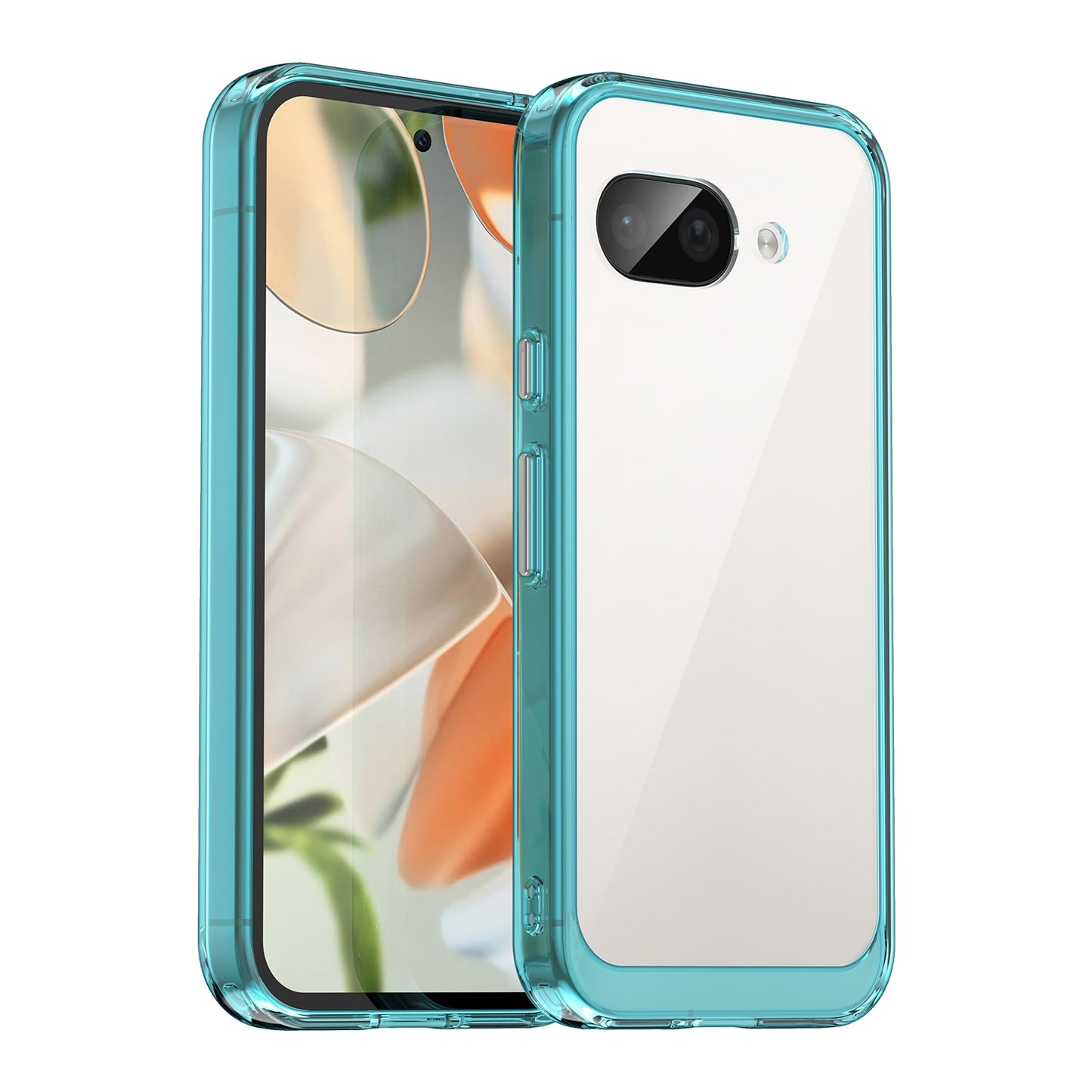 Google Pixel 9a Acrylic Hybrid TPU Protective Phone Case, Colourful Series Shockproof Cover