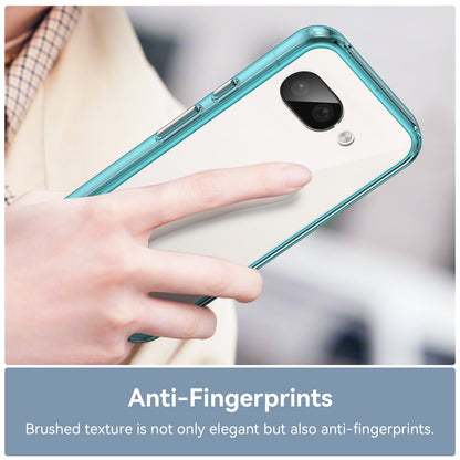 Google Pixel 9a Acrylic Hybrid TPU Protective Phone Case, Colourful Series Shockproof Cover