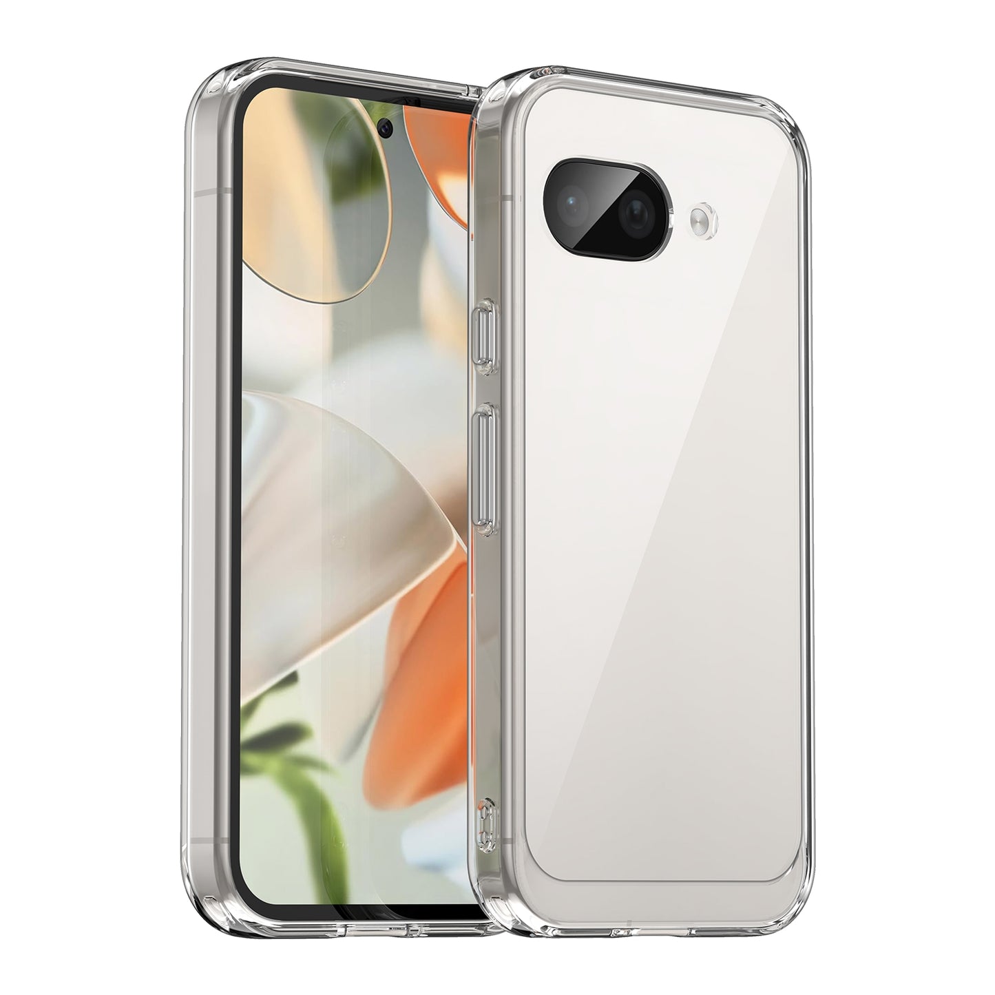 Google Pixel 9a Acrylic Hybrid TPU Protective Phone Case, Colourful Series Shockproof Cover