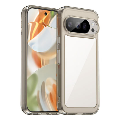 Google Pixel 10 Pro Acrylic Hybrid TPU Protective Phone Case, Colourful Series Shockproof Cover