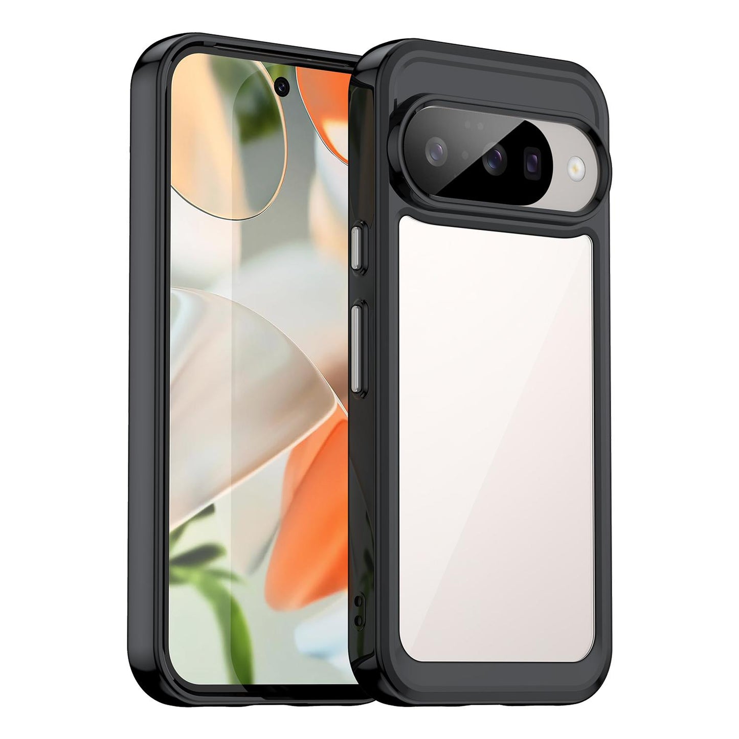 Google Pixel 10 Acrylic Hybrid TPU Protective Phone Case, Colourful Series Shockproof Cover