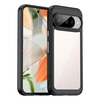Google Pixel 10 Acrylic Hybrid TPU Protective Phone Case, Colourful Series Shockproof Cover